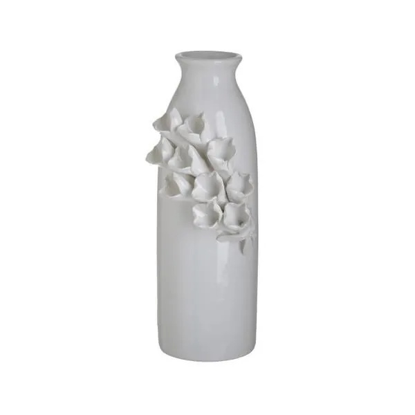 INART Vaza 12*10*28cm bijela - prikaz proizvoda