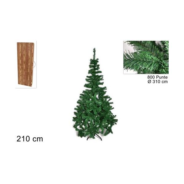 Due Esse umjetni novogodišnji bor 210 cm, zeleni / AN000043 – detalj
