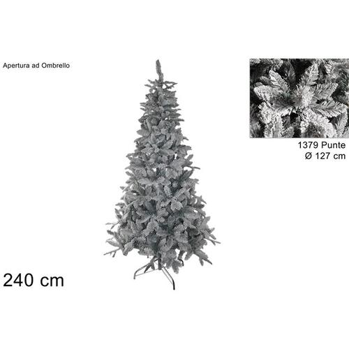 Due Esse umjetni novogodišnji bor Liviata Innevato 240 cm, zeleni sa snijegom / CM003277D – detalj