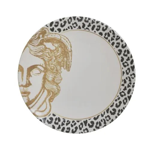 INART Tanjuri meduza set bijeli/crni/žuti φ26cm - prikaz proizvoda