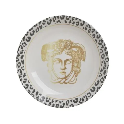 INART Duboki tanjuri meduza bijeli/crni/žuti φ22cm - prikaz proizvoda