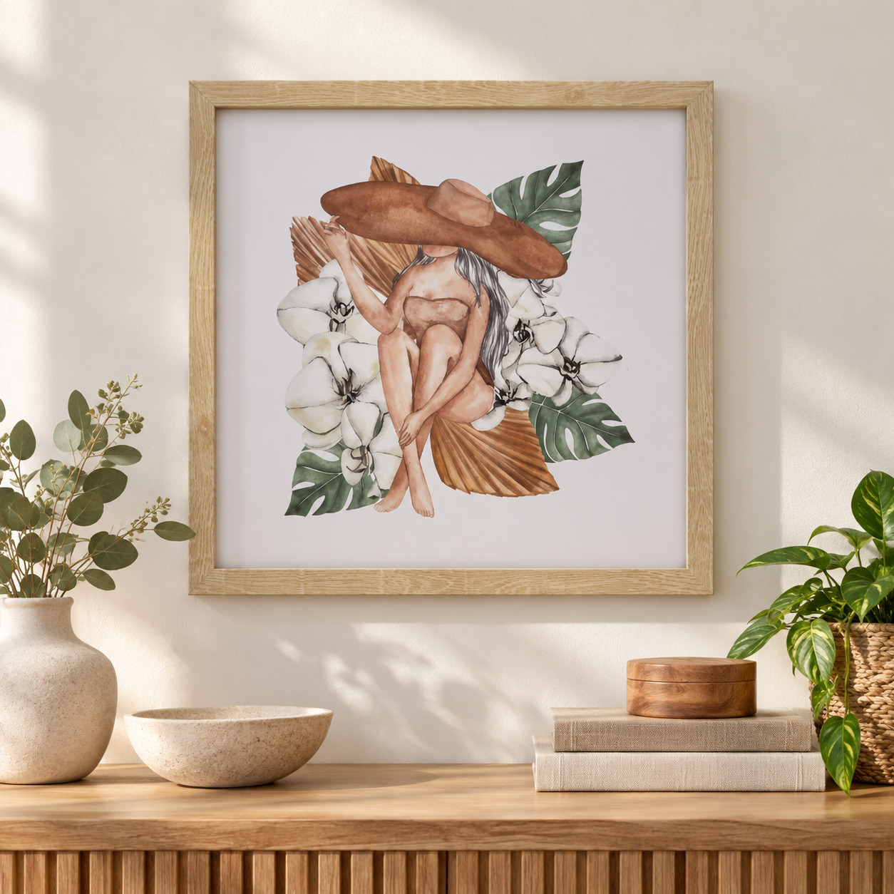 INART Slika 30χ3x30cm - prikaz u prostoru