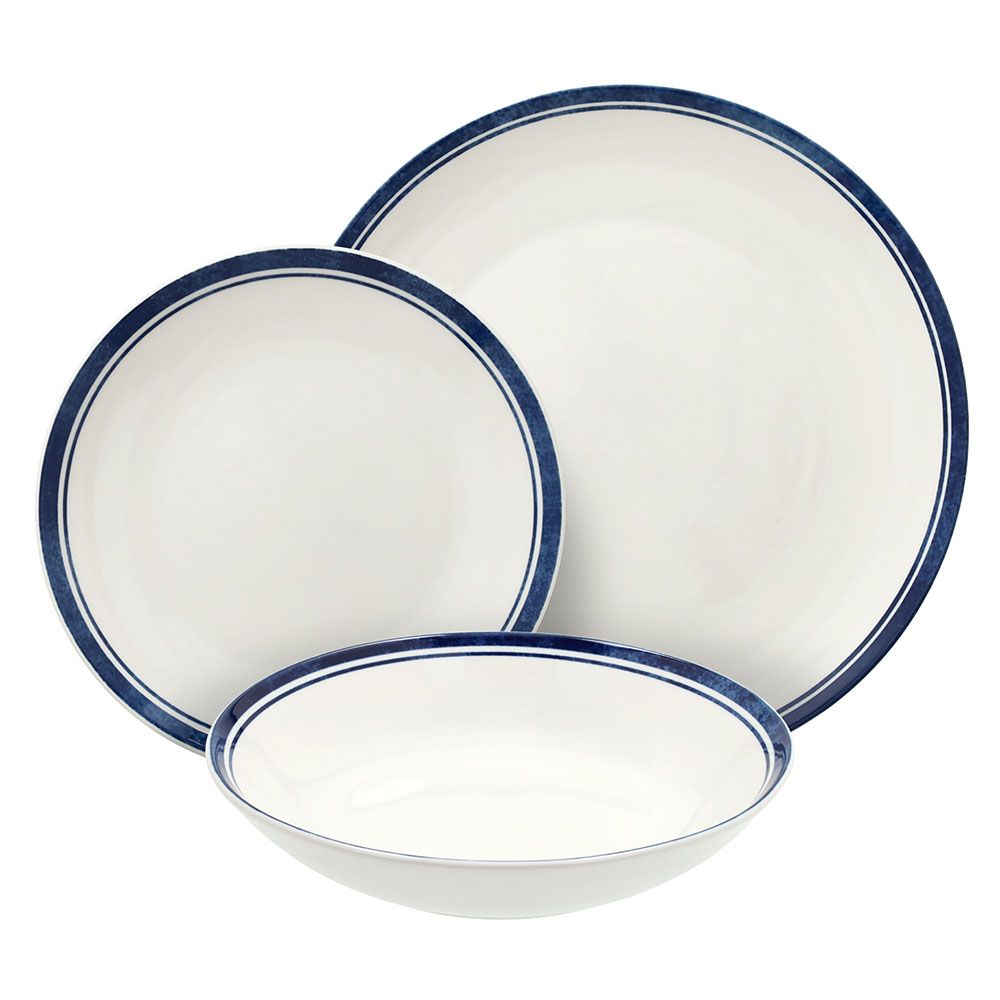 Tognana set tanjira Madison Filo Blu 18/1, porculan – upotreba i dizajn
