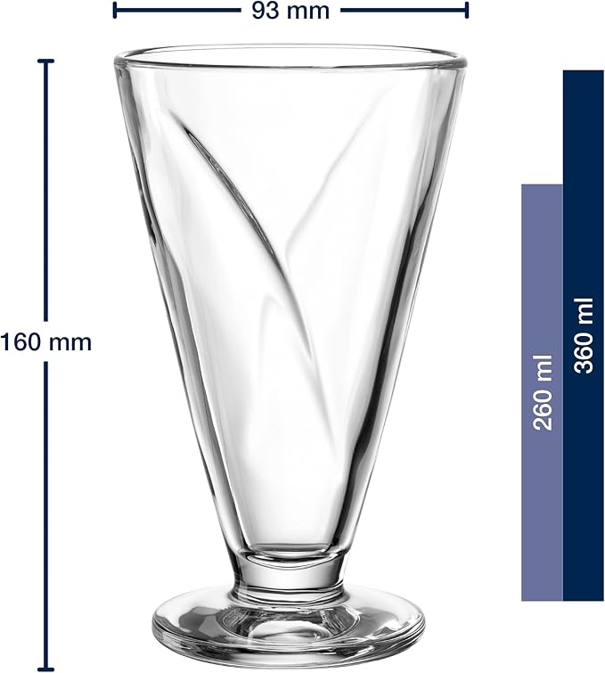Leonardo set zdjela 2/1 CONO, 360 ml, staklo / 025368 – detalj