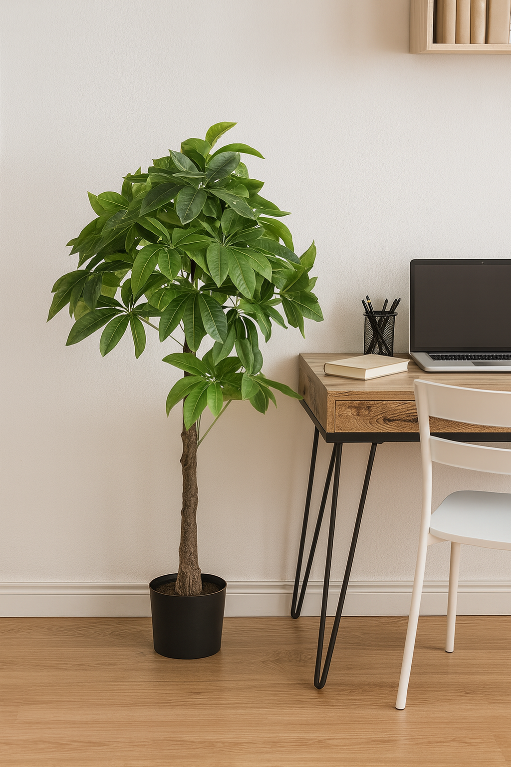 Bizzotto umjetna biljka Pachira 120 cm u saksiji / 0172861 – detalj