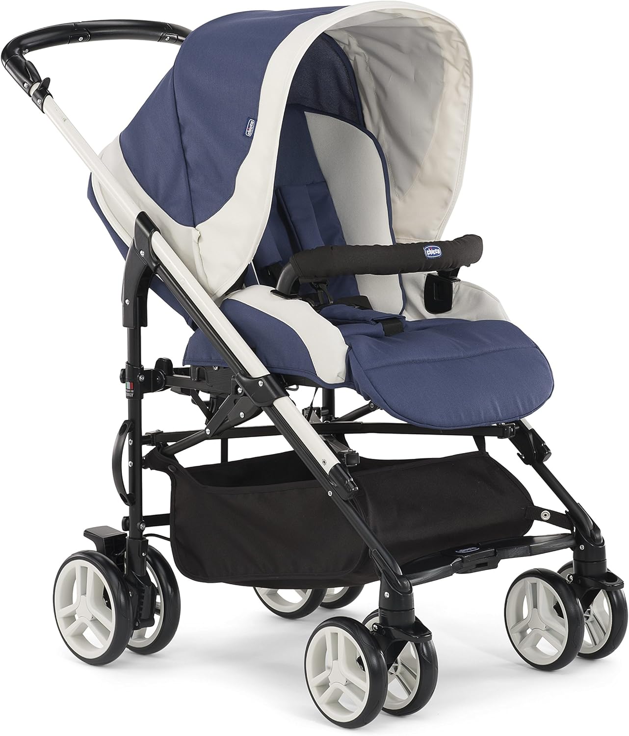 Chicco dječija kolica Trio my city With kit car, Blue – prikaz 3