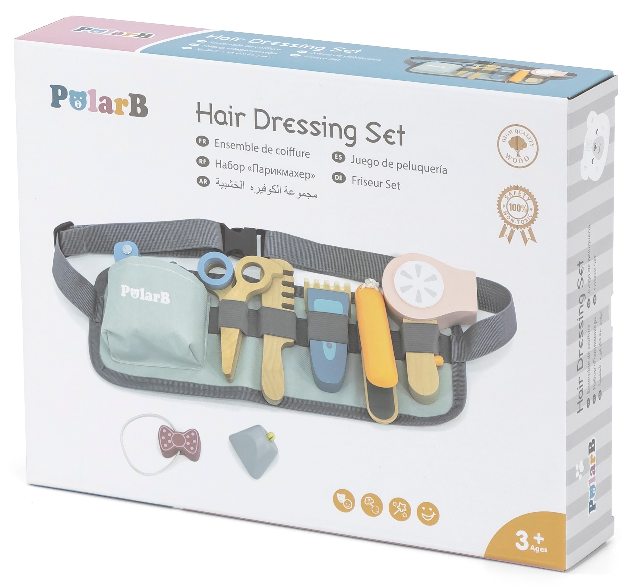 Viga drveni frizerski set 44201 – prikaz 4
