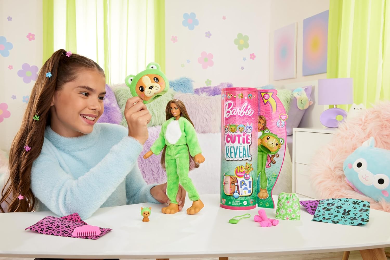 Barbie lutka cutie Reveal - psić u žabi – prikaz 2
