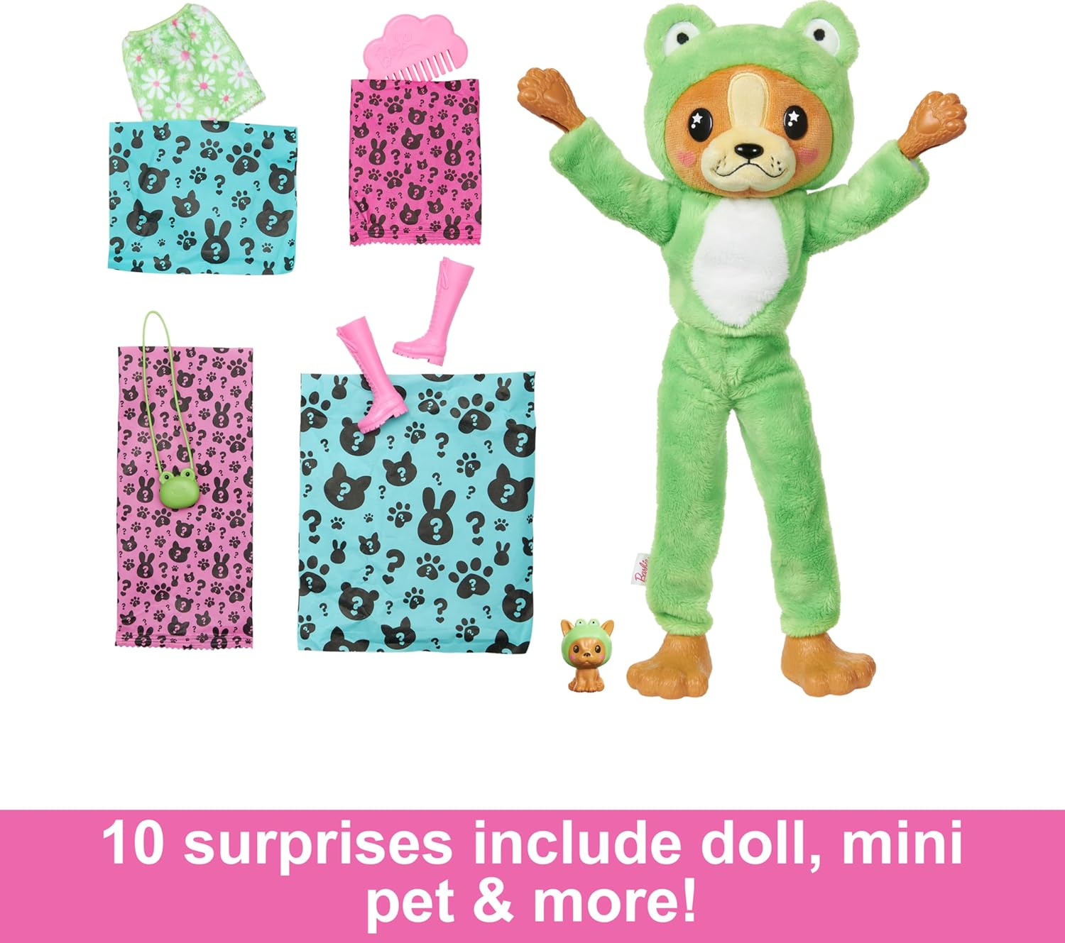 Barbie lutka cutie Reveal - psić u žabi – prikaz 3