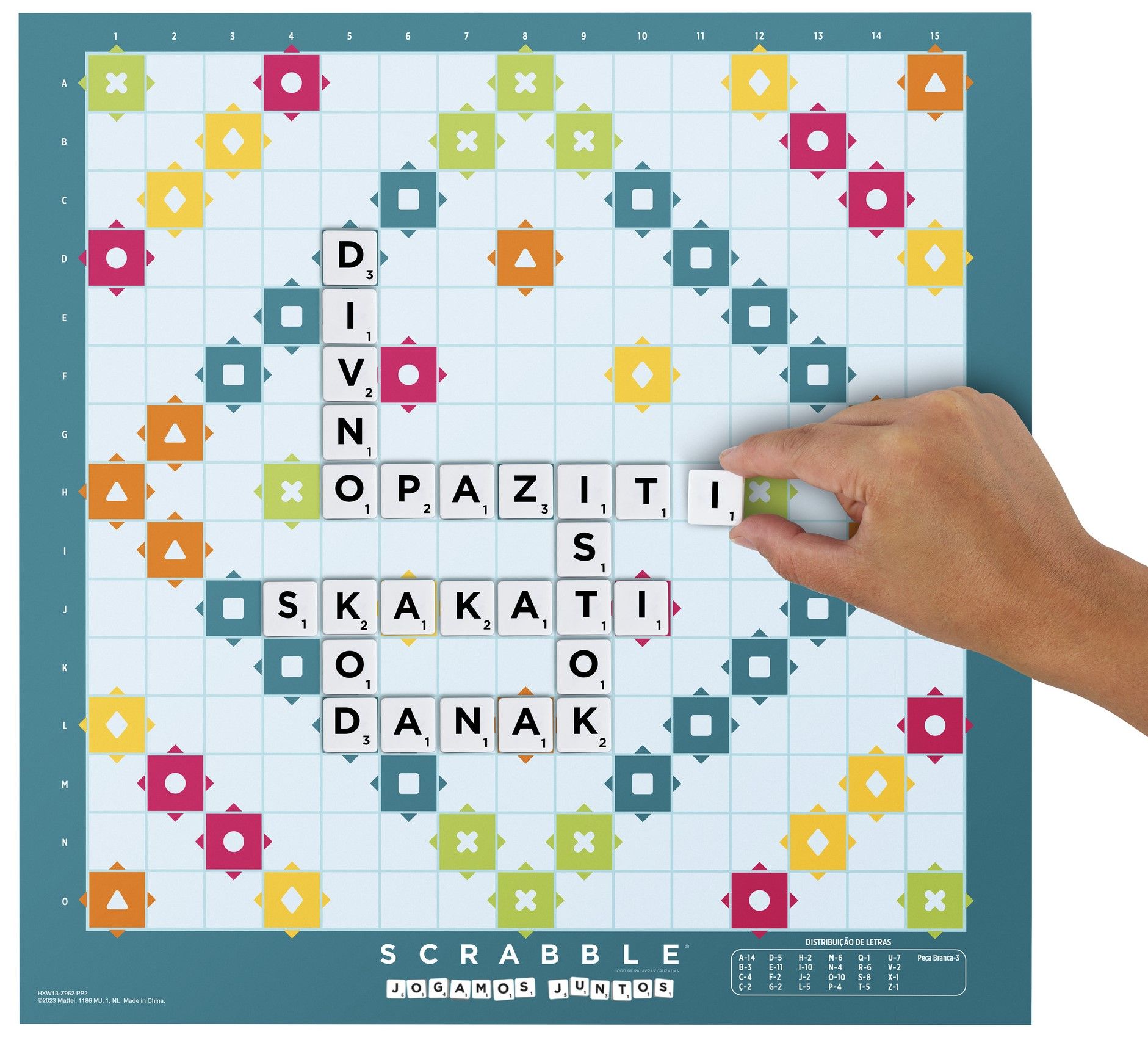 Scrabble društvena igra, original 2u1 set – prikaz 2