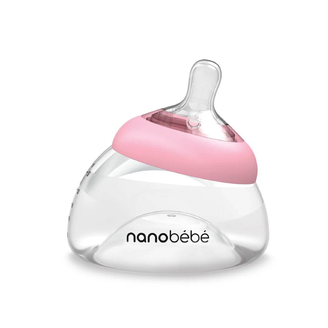 Nanobébé Nanobébé bočica za majčino mlijeko GEN2, Roza / F1020114