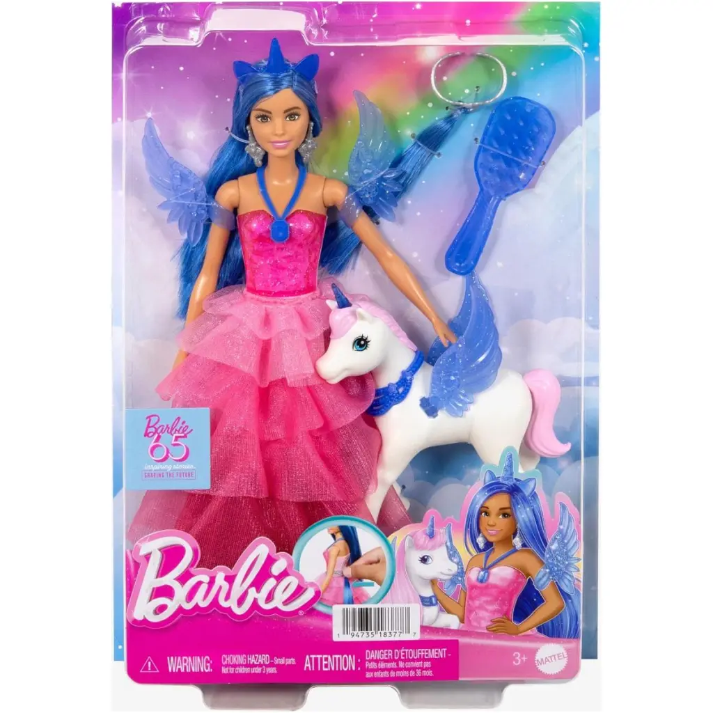 Barbie set - safirna lutka sa jednorogom – prikaz 3