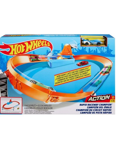 Hot Wheels rapid raceway champion
