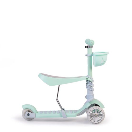 Moni romobil Bubblegum zeleni – detalj 2
