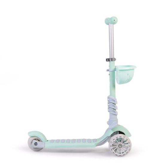 Moni romobil Bubblegum zeleni – detalj 3