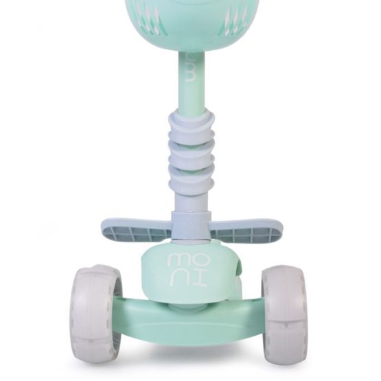 Moni romobil Bubblegum zeleni – detalj 4