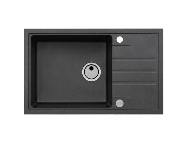 Alveus sudoper Intermezzo 130 G91, Carbon, 48 × 78 cm, Granital, 1117050