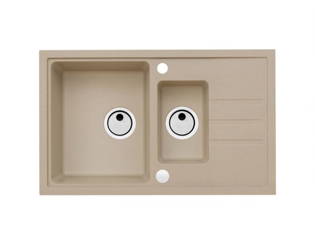 Alveus sudoper Intermezzo 70 G55, Beige, 48 × 78 cm, Granital, 1117053