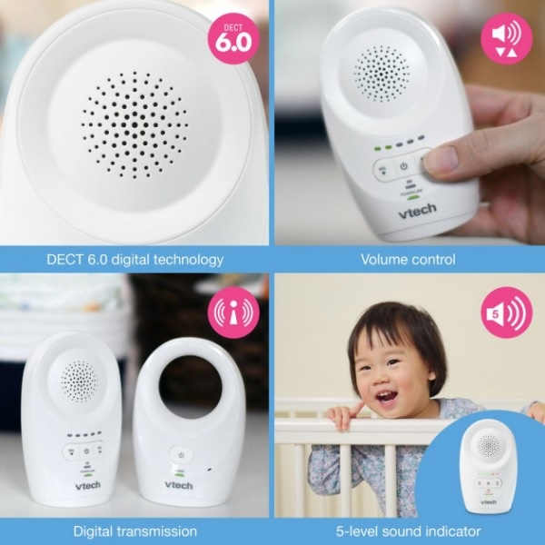 VTech Digital Audio Baby Monitor DM1111 prikaz 4