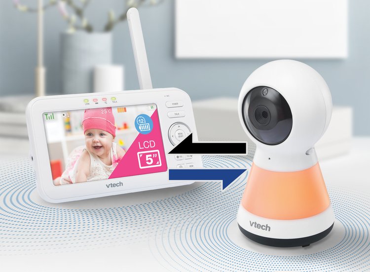 VTech video baby monitor 5" sa 270 stepeni pomičnom kamerom VM 5255 prikaz 7
