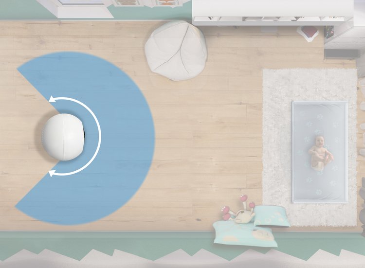 VTech video baby monitor 5" sa 270 stepeni pomičnom kamerom VM 5255 prikaz 13