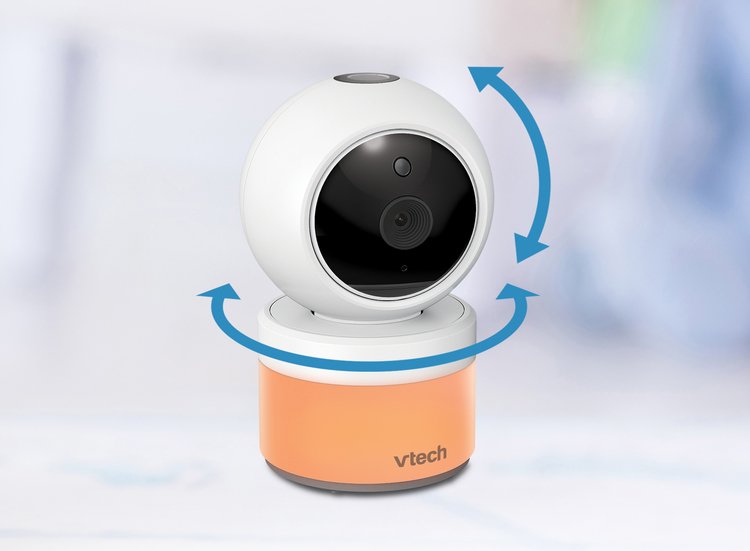 VTech video baby monitor 5" Pan & Tilt s noćnim svjetlom i projektorom VM5463 prikaz 7