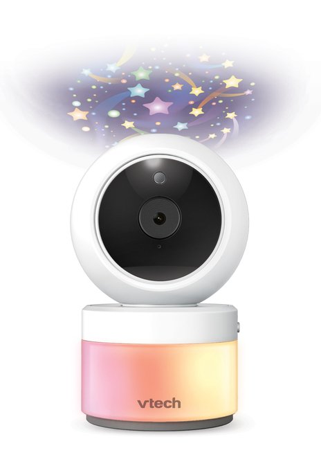 VTech video baby monitor 5" Pan & Tilt s noćnim svjetlom i projektorom VM5463 prikaz 10
