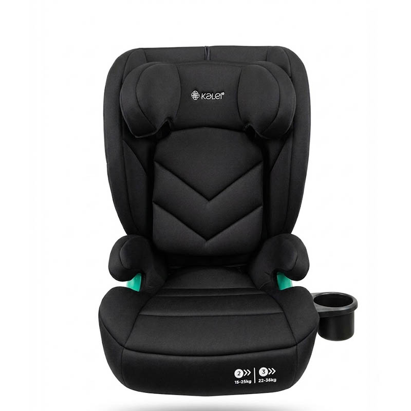 Kalei YouFix i-Size ISOFIX autosjedalica 100-150 cm crna - fotografija 4