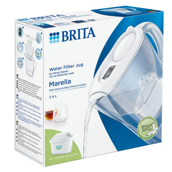 Brita Marella Cool Pro bokal za filtriranje vode 1,4 l bijeli - 1052719 prikaz 9
