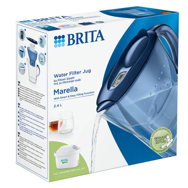 Brita Marella Cool Pro bokal za filtriranje vode 1,4 l plavi - 1052720 prikaz 9