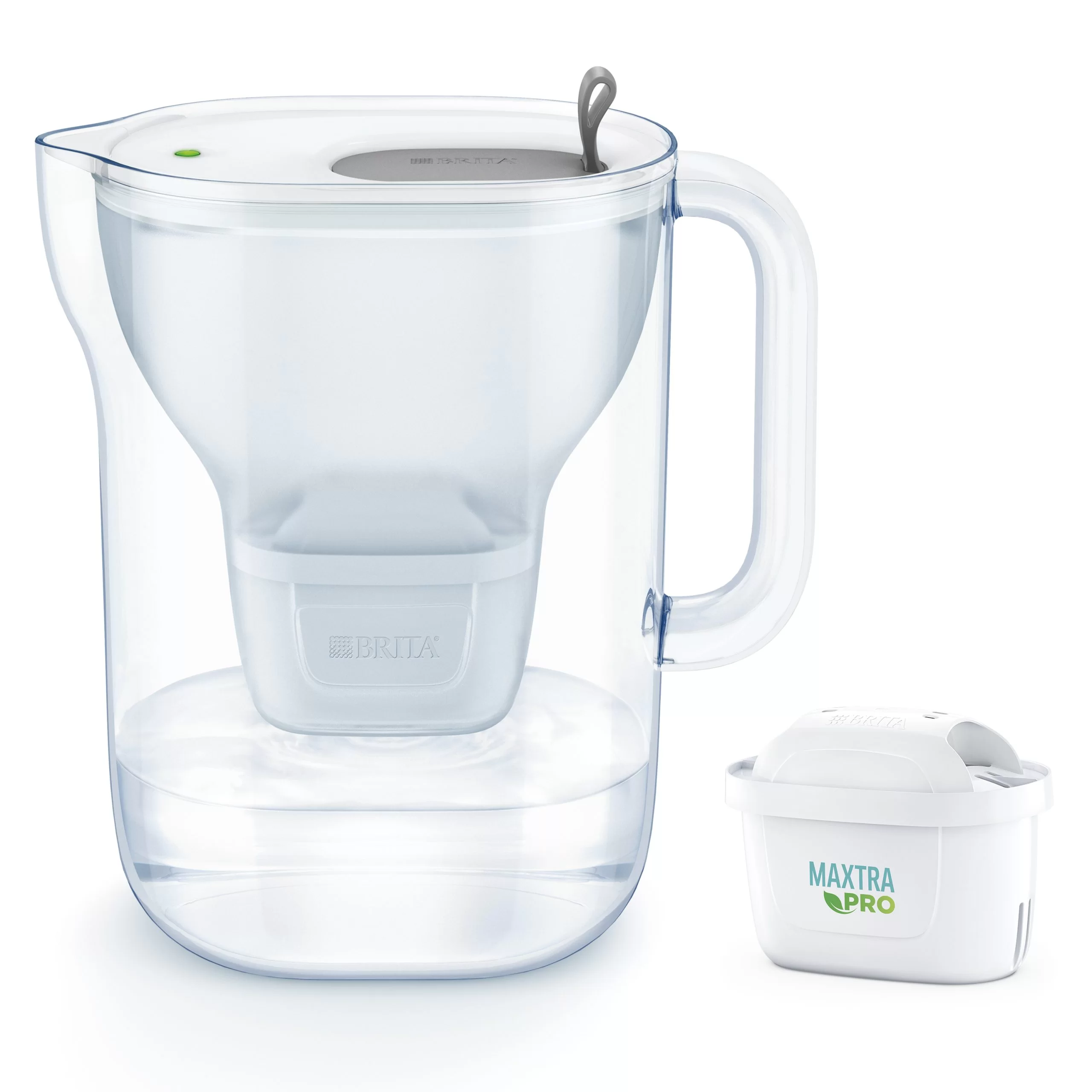 Brita Style Pro bokal za filtriranje vode 1,4 l sivi - 1052725 prikaz 5