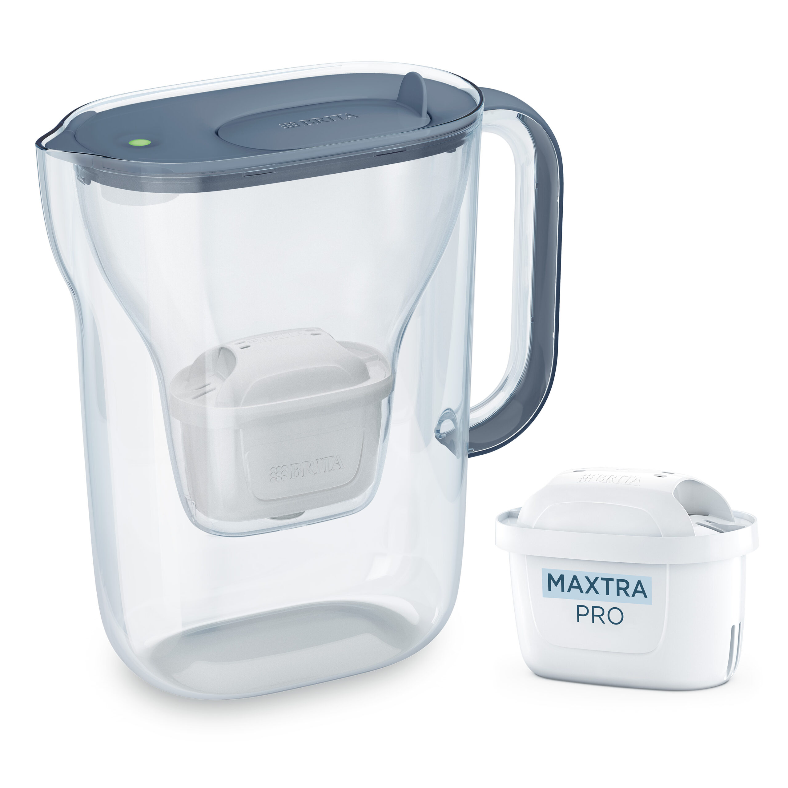 Brita Style Essential bokal za filtriranje vode 2,4 l plavi - 1058042 prikaz 7
