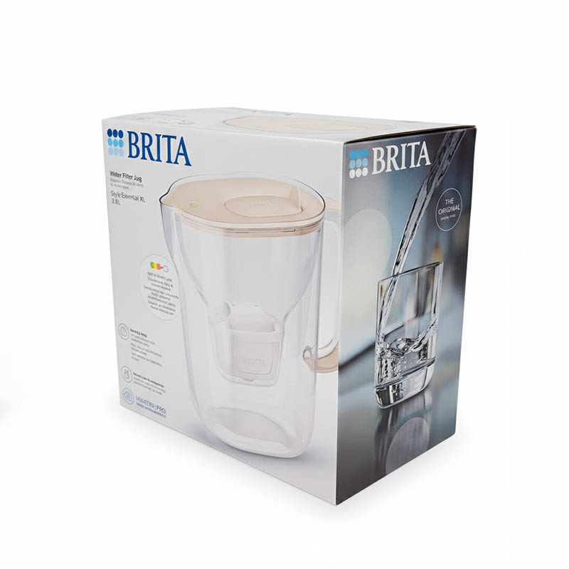 Brita Style Essential XL Pro bokal za filtriranje vode 3,6 l bež - 1058044 - fotografija 3