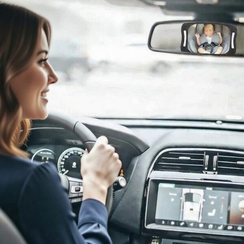 Kalei LED ogledalo za nadzor bebe u automobilu 360° detalji