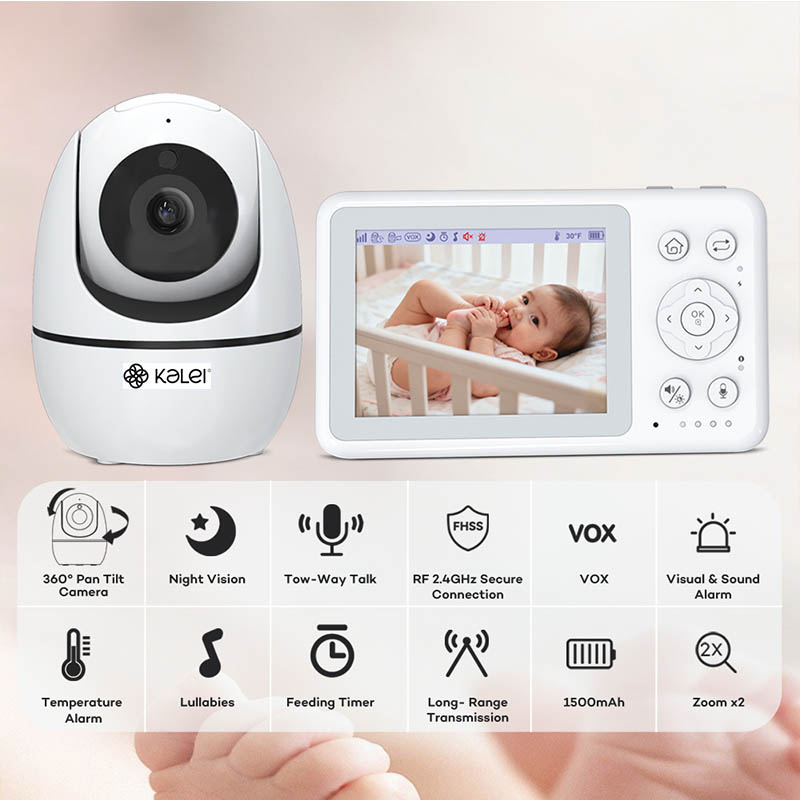 Kalei video baby monitor 3,2" BM301 prikaz 8