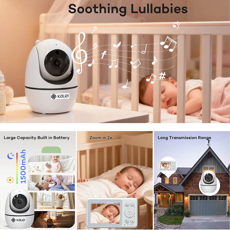 Kalei video baby monitor 3,2" BM301 prikaz 10