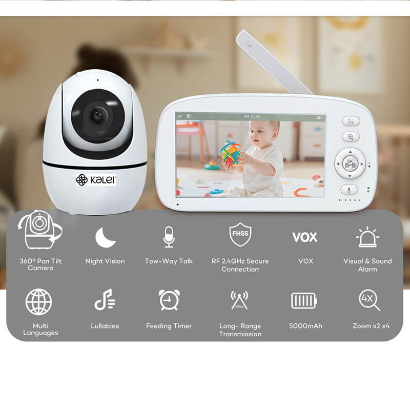 Kalei video baby monitor 5" BM5G09 l prikaz 7
