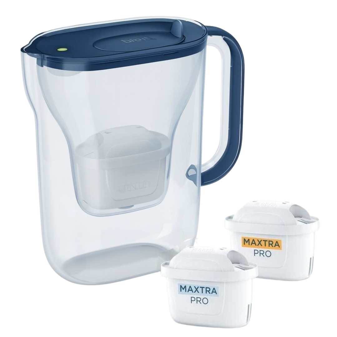 Brita Style Essential bokal za filtriranje vode 2,4 l plavi + 2 GRATIS filtera prikaz 7