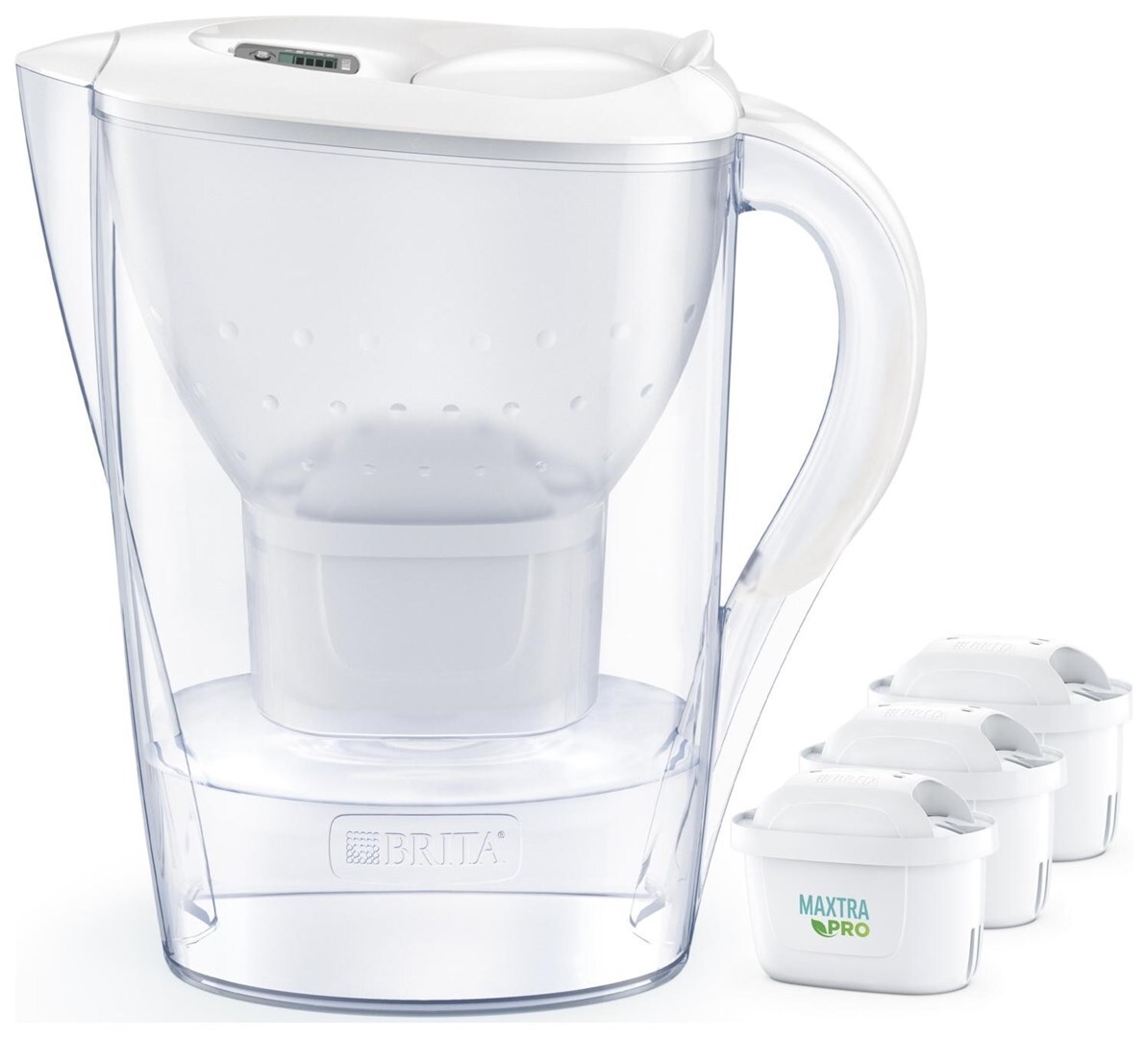 Brita Marella Cool Pro bokal za filtriranje vode 1,4 l bijeli + 3 GRATIS filtera prikaz 5