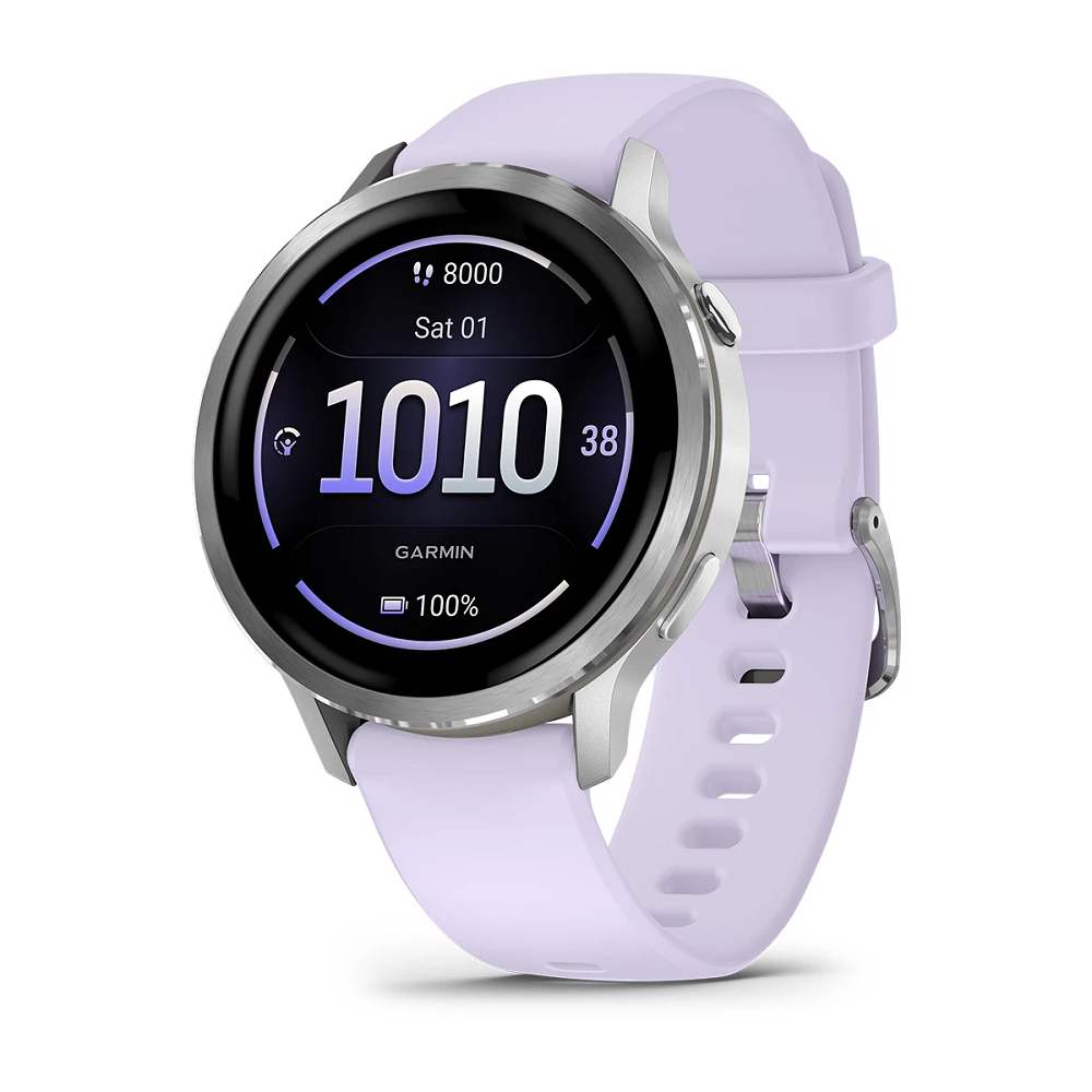 Garmin Venu 4 41mm Gray Silver Periwinkle pametni sat