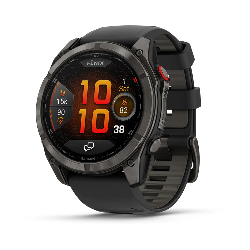 GARMIN Fenix 8 PRO 51mm Carbon Gray DLC Titanium Black dodatni prikaz
