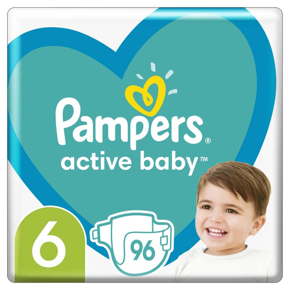 Pampers pelene veličina 6 (Extra Large) Mega Box 96 kom (13–18 kg)