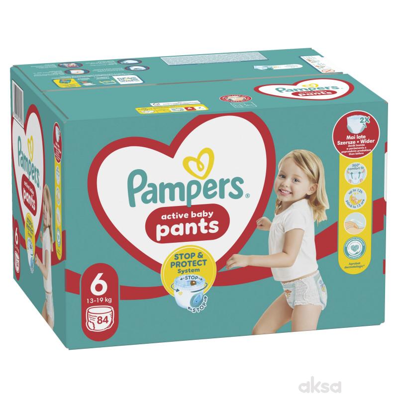 Pampers Pants pelene gaćice veličina 6 (Extra Large) Mega Box 84 kom (13–19 kg)