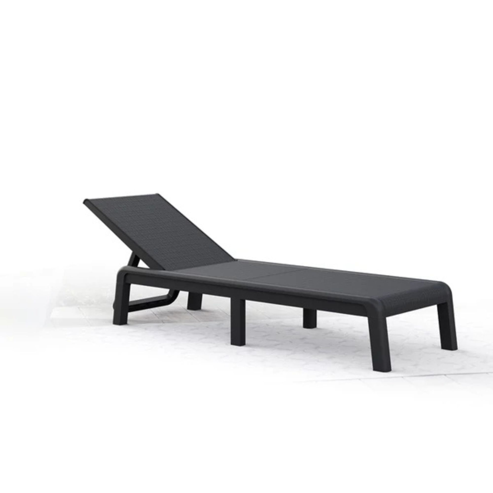 Keter vrtna ležaljka Mallorca 58 × 187,5 × 29 cm, plastika, siva dodatni prikaz