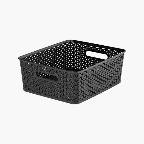Keter kutija za odlaganje M Style 35,5 × 29,6 × 13,3 cm, plastika, tamnosmeđa