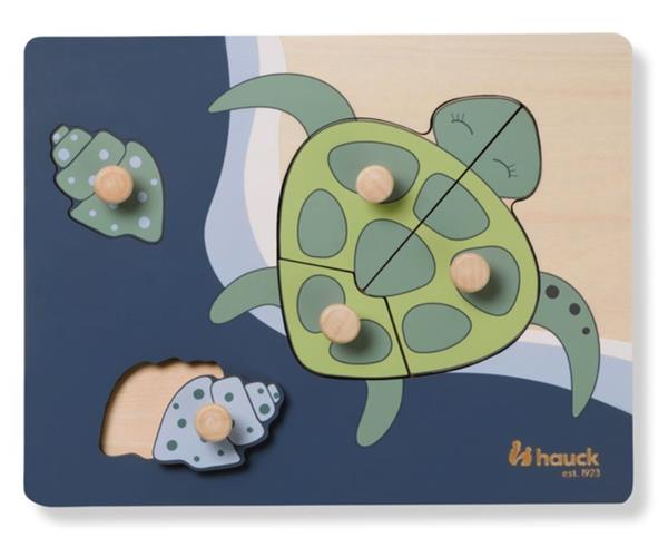 Hauck drvene puzzle Kornjača