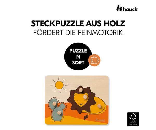 Hauck drvene puzzle Lav – prikaz 2