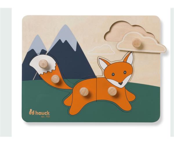 Hauck drvene puzzle Lisica