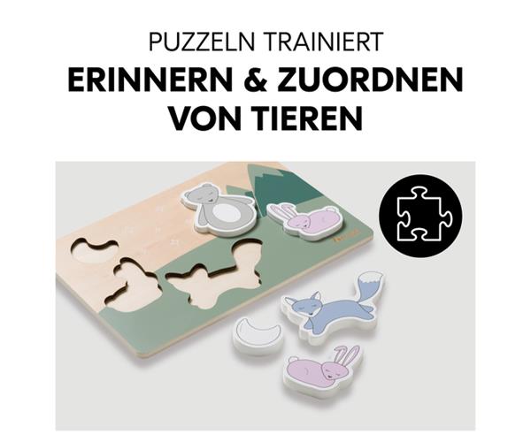 Hauck drvene puzzle Šuma – prikaz 2