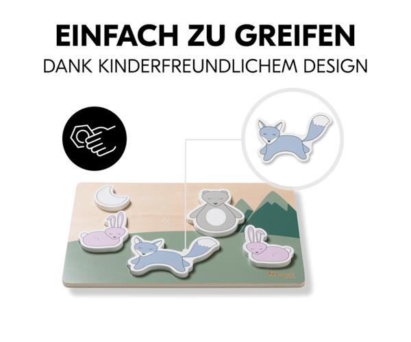 Hauck drvene puzzle Šuma – prikaz 4
